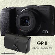 Ricoh GR II Digital Camera With Stylish Urban Leather Set N5