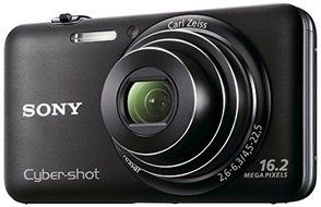 SONY Digital Camera Cybershot WX7 16.2MP CMOS x5 Optical Zoom (Black) DSC-WX7/B - International Version
