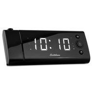 Electrohome USB Charging Alarm Clock Radio with Time Projection, Battery Backup, Auto Time Set, Dual Alarm, 1.2... N11