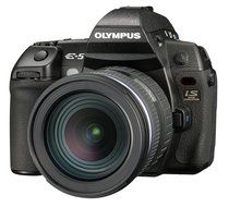 Olympus E-5 12.3MP Digital SLR with 3-inch LCD [Body Only] (Black) N6