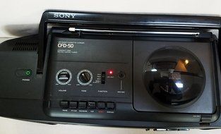 Sony CFD-50 CD FM/AM Radio Cassette Player Compact Disc 2 Band Tuner Boombox N5