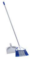 Quickie Dual Action Angle Broom with Dustpan N2
