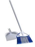 Quickie Dual Action Angle Broom with Dustpan N3