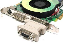 Dual-Link DVI 24+5 to VGA adapter by Corpco N4
