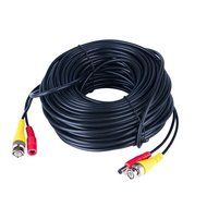 Prosshop Pre-made All-in-One Siamese BNC Audio Video and Power Cord Wires 100 Feet Monitor Supply Cables Surveillance... N7