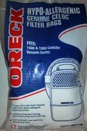 Oreck Edge Compact Canister 1400 &amp; 1500 Series Vacuum Bags 12 Pk Part # PKCC12DW