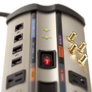 Monster HTS 1000 MKIII 8-Outlet Power Center with Clean Power Stage 2 (Discontinued by Manufacturer) N4
