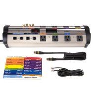 Monster HTS 1000 MKIII 8-Outlet Power Center with Clean Power Stage 2 (Discontinued by Manufacturer) N5