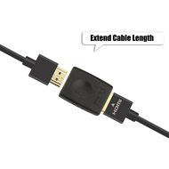 VCE Bundles 3D&amp;4K Supported HDMI 90 Degree 270 Degree Male to Female Adapter,HDMI Female to Female Extension Adapter... N6