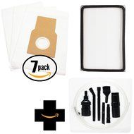 21 Replacement Kenmore 11631913101 Vacuum Bags &amp; 1 HEPA Filter with 7-Piece Micro Vacuum Attachment Kit - Compatible...