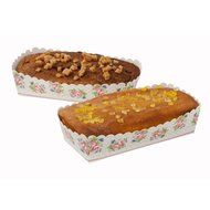 Talking Tables Frills and Frosting Tea Party Loaf Molds (6 Pack), Medium, White N3