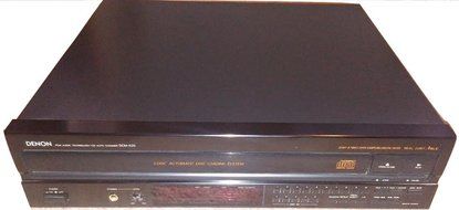 Denon DCM-520 PCM Audio Auto CD 5 Disc Loading System Digital Stereo Receiver N3