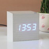 XJoel Powered Digital LED Desk Alarm Clock with Thermometer N7