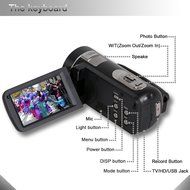 Video Camcorder, Besteker Portable HD 1080p IR Night Vision Max. 24.0 MP Enhanced Digital Camera Camcorders DV... N5