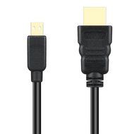 Micro HDMI to HDMI Cable, TechRise 2-Meters High-Speed Gold Plated HDTV HDMI to Micro HDMI Cable Adapter Converter... N4