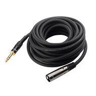 Cable Matters XLR to TRS 6.35mm (1/4 Inch) Cable 10 Feet N12