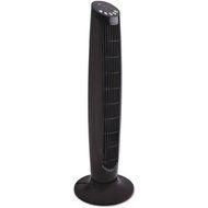 Alera 36" 3-Speed Oscillating Tower Fan with Remote Control, Plastic, Black N2