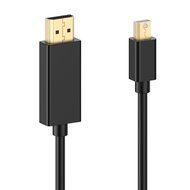 Mini DP to HDMI, Rankie 6FT Gold Plated Mini DisplayPort (Thunderbolt Port Compatible) to HDMI HDTV Cable (White... N7