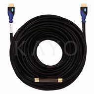 KAYO Hi-Speed HDMI1.4 Cable 75 FT with SIGNAL BOOSTER, Cable Tie &amp; USB Charger, Soft Sleeve/ Supports Ethernet... N5