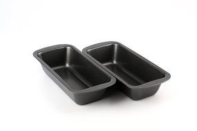 Tosnail Long Non-stick Loaf Pan Set, 9" x 3" - Pack of 2 N3