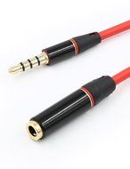 3.5mm Male to Female Audio Extension Cable, iMangoo Auxiliary Stereo Aux Cable (20cm/ 0.65ft) Headphone Earphone... N3