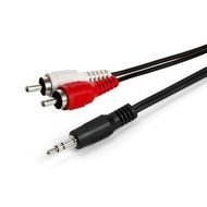 RiteAV 6 Feet 3.5mm Male to Stereo RCA Male Cable N3