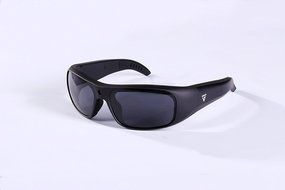 GoVision water-resistant black APOLLO 1080p slim design video recording sunglasses with UV lenses, built-in rechargeable...