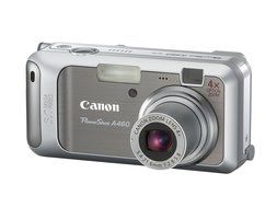 Canon PowerShot A460 5.0MP Digital Camera with 4x Optical Zoom (Silver) N3