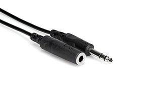 Hosa HPE-310 1/4 inch TRS to 1/4 inch TRS Headphone Extension Cable, 10 feet