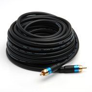 BlueRigger Dual Shielded Subwoofer Audio RCA to RCA Cable with Gold Plated Connectors - 35 Feet N5