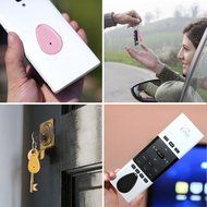 Key Finder, GoerTek Wireless Intelligent key tracker/Lost Item Locator Remote Control with LED Lighting Function... N9
