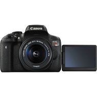 Canon EOS Rebel T6i SLR Camera + Canon EF-S 18-55mm f/3.5-5.6 IS STM Lens + 0.43X Wide Angle Lens + 2.2x Telephoto...