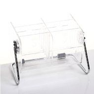 HQdeal Clear Desktop Remote Control Holder/ Organizer Media Storage - Holds up to 6 Remotes N4