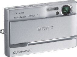 Sony Cybershot DSC-T9 6MP Digital Camera with 3x Optical Image Stabilization Zoom N2
