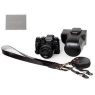 xhorizon TM FL1 Full Protection Bottom Opening Version Protective Leather Camera Case Bag with Tripod Design for... N69