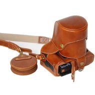 xhorizon TM FL1 Full Protection Bottom Opening Version Protective Leather Camera Case Bag with Tripod Design for... N70