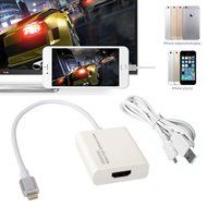 BAIVON 8-pin Lightning To HDMI Adapter,High Definition 1080P Audio Video Converter Cable,Compatible with iPhone7... N2
