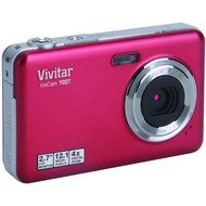 Vivitar VT027-CRANB-KM 12.1MP Digital Camera with 2.7-Inch LCD (Cranberry)