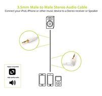 BlueRigger 3.5mm Male to Male Stereo Audio Cable (4 feet) N11