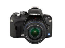 Olympus Evolt E410 10MP Digital SLR Camera with 14-42mm f/3.5-5.6 and 40-150mm f/4.0-5.6 Zuiko Lenses