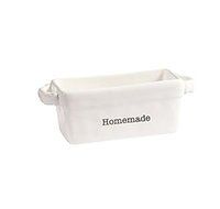 Homemade Ceramic Mini Loaf Dish with Spreader