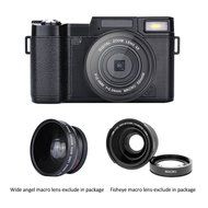 MARVUE Camcorder 24MP Digital Camera FHD 1080P Video Recorder 3" Screen Flash Light Full Frame Beauty Face Photo... N5