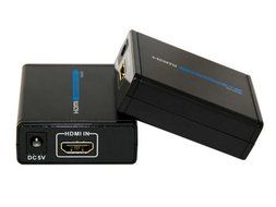 E-More&reg; LKV372 1080P HDMI Network Extender Over Ethernet LAN RJ45 CAT5E CAT6 For HD 1080P DVD PS3 Projector up... N6