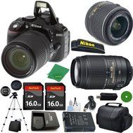 ZeeTech Ultimate Bundle for D5300 24.2 MP DSLR, NIKKOR 18-55mm f/3.5-5.6 Auto Focus-S DX VR, Nikon AF-S DX NIKKOR... N2