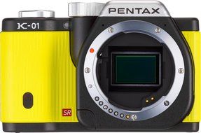 Pentax K-01 Mirrorless Digital Camera, Yellow (Body only) N4