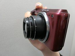 Casio EXILIM High Speed EX-ZR850 EXZR850RD (Red) Digital Camera with 16.1 MP with 18x Optical Zoom with WiFi Function N2
