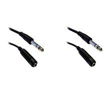 C&amp;E CNE40384 25-Feet 1/4-Inch Stereo Extension Cable, TRS, Balanced, 1/4-Inch Male to 1/4-Inch Female N7