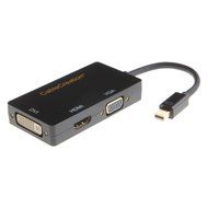 Mini DP to HDMI VGA Adapter, 2-in-1 (Two-In-One) Mini DisplayPort (Thunderbolt compatible) to HDMI/VGA converter... N50