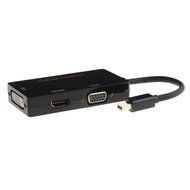 Mini DP to HDMI VGA Adapter, 2-in-1 (Two-In-One) Mini DisplayPort (Thunderbolt compatible) to HDMI/VGA converter... N51