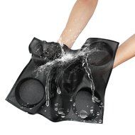Yilove Non-stick Perforated Silicone Bread Baking Mold,4 loaf Molds N13
